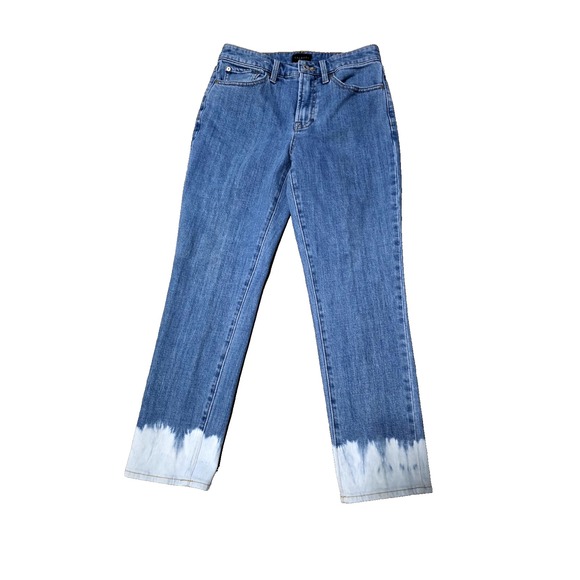 Talbots Denim - Talbots Women's 2‎ Modern Ankle Blue  Jeans High Rise 001